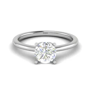 0.30 cts Solitaire Platinum Ring for Women JL PT RS PR 116