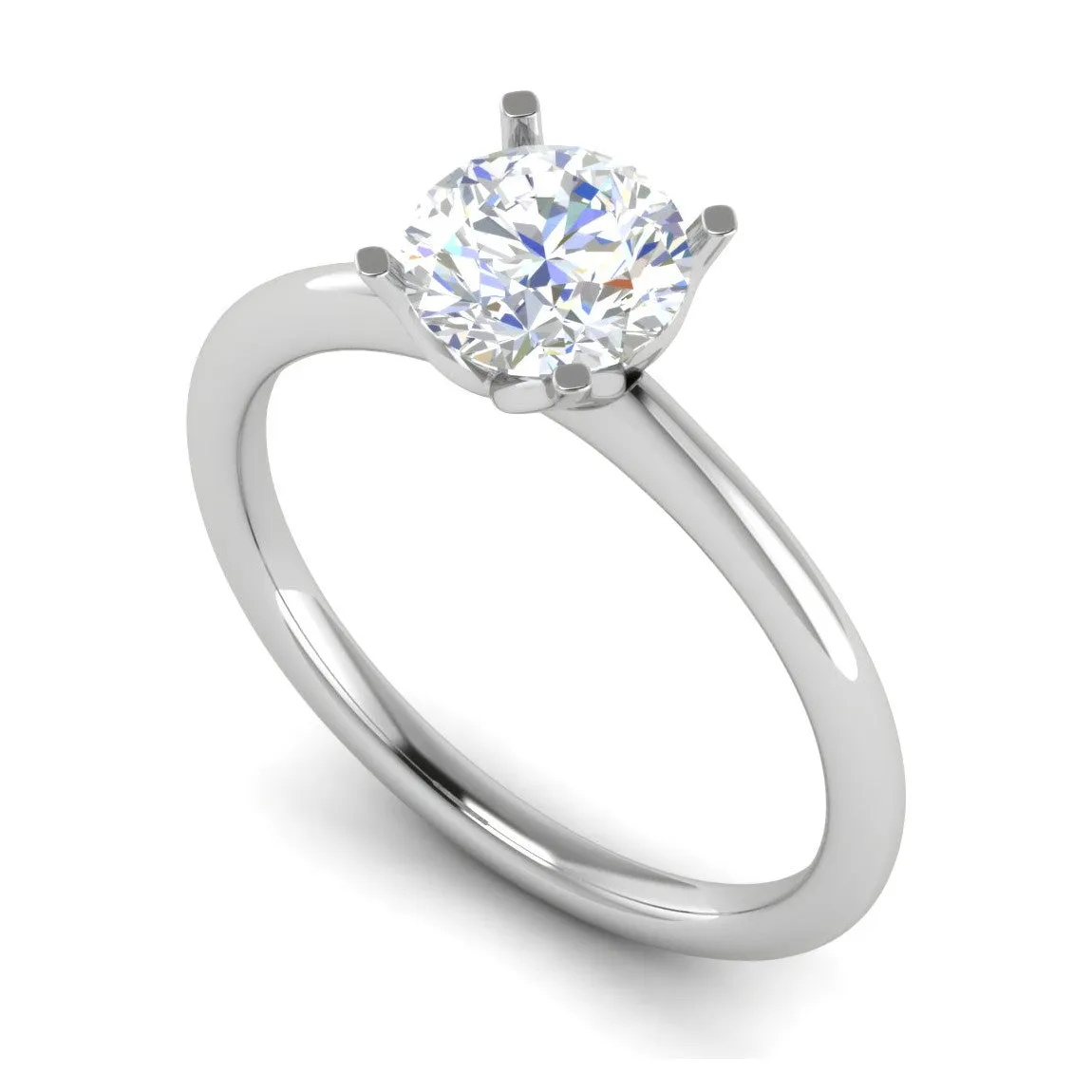 0.30 cts Solitaire Platinum Ring for Women JL PT RS PR 116