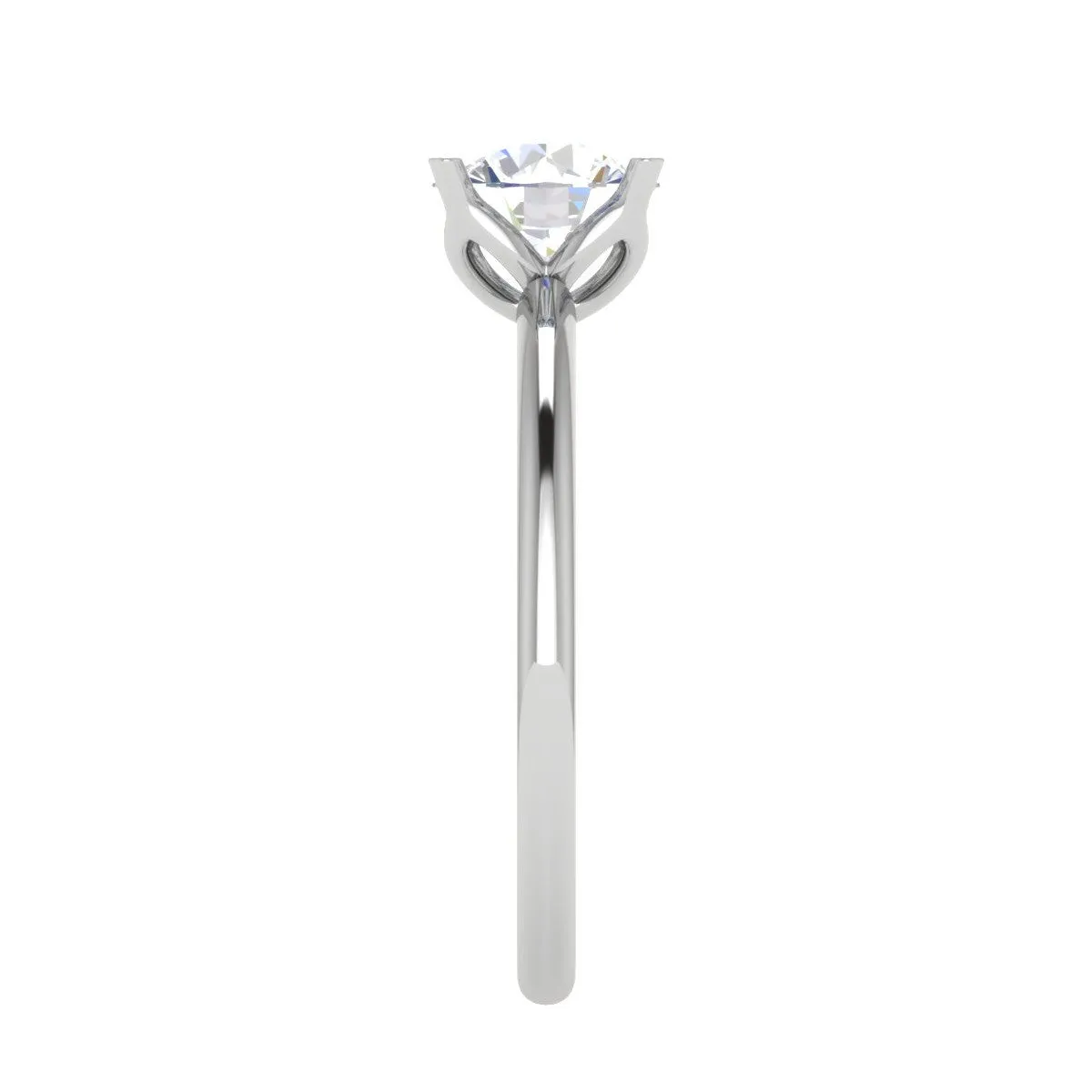 0.30 cts Solitaire Platinum Ring for Women JL PT RS PR 116