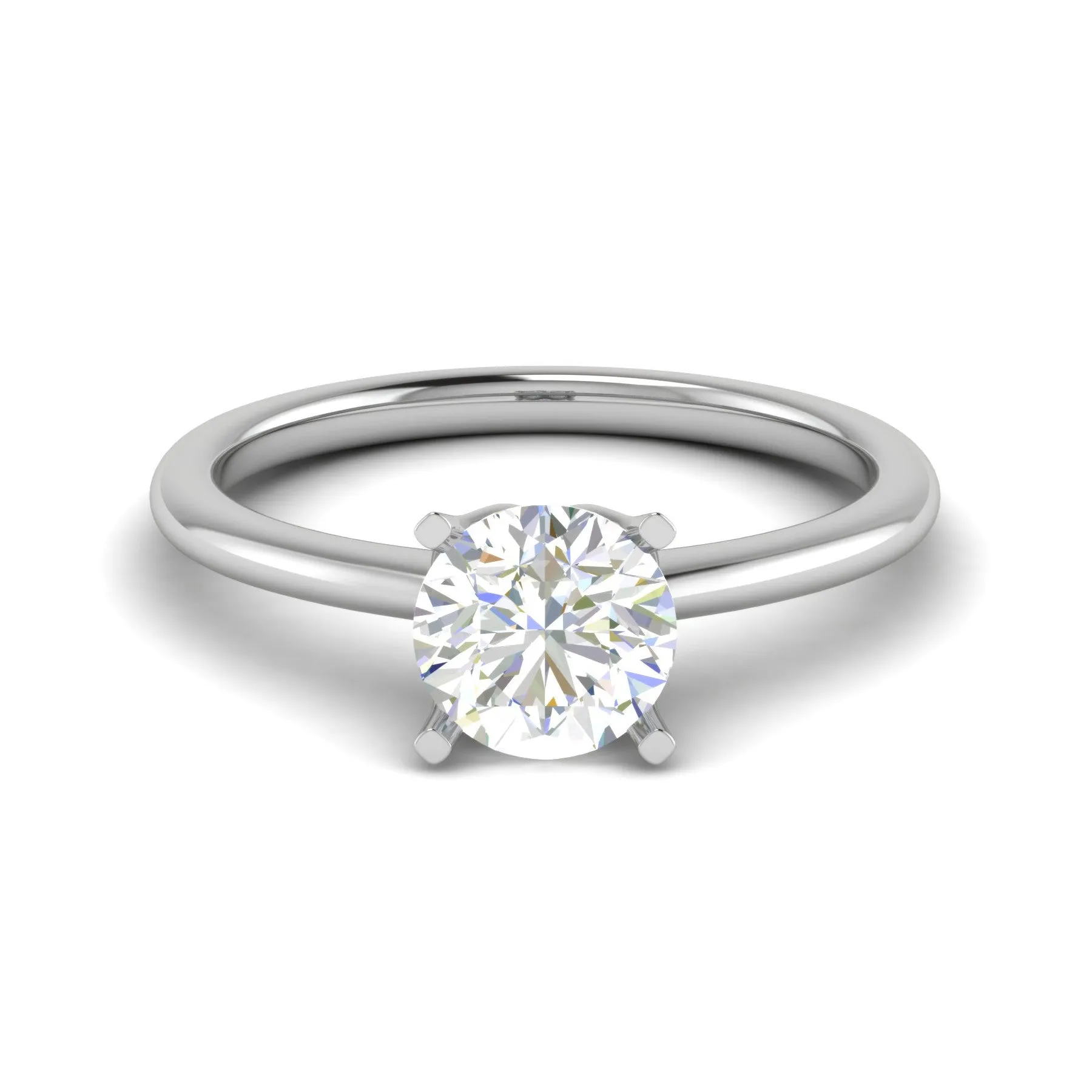 0.30 cts Solitaire Platinum Ring for Women JL PT RS PR 116
