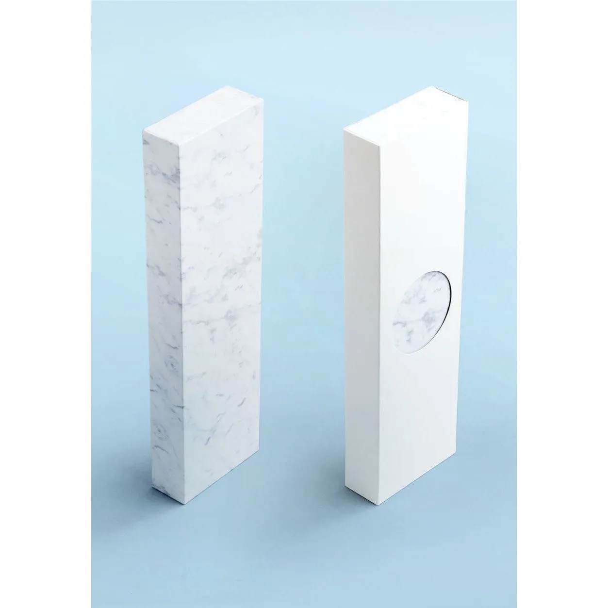 AARK Collective Marble Carrara White Italian Leather