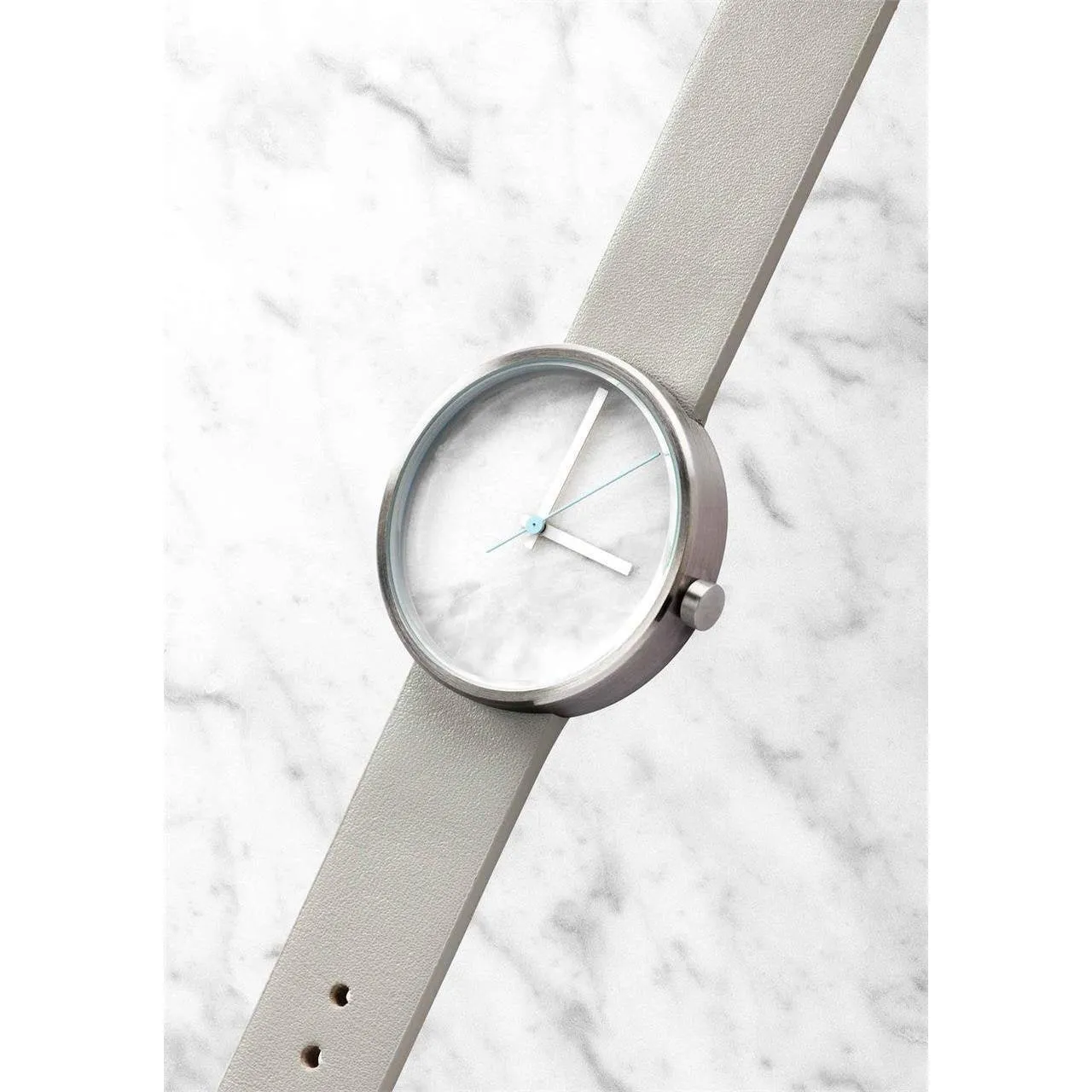 AARK Collective Marble Carrara White Italian Leather