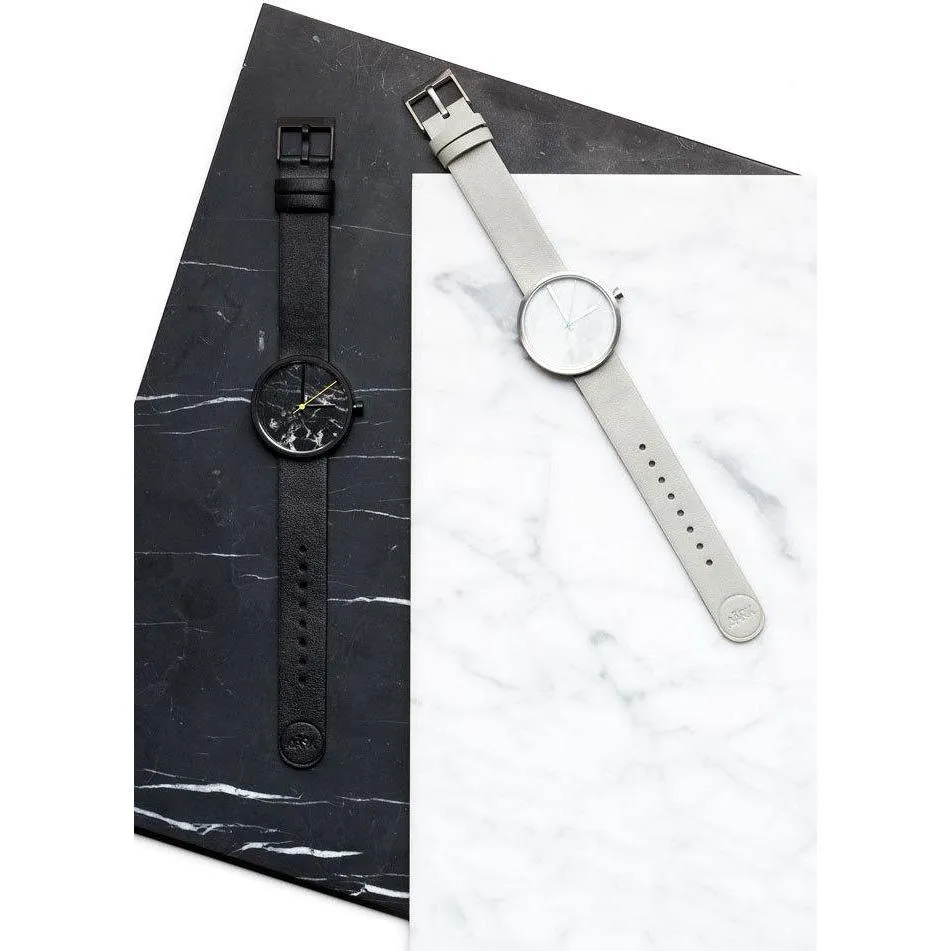 AARK Collective Marble Carrara White Italian Leather