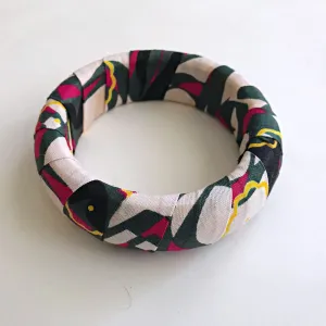 African Print Bangles Bracelets