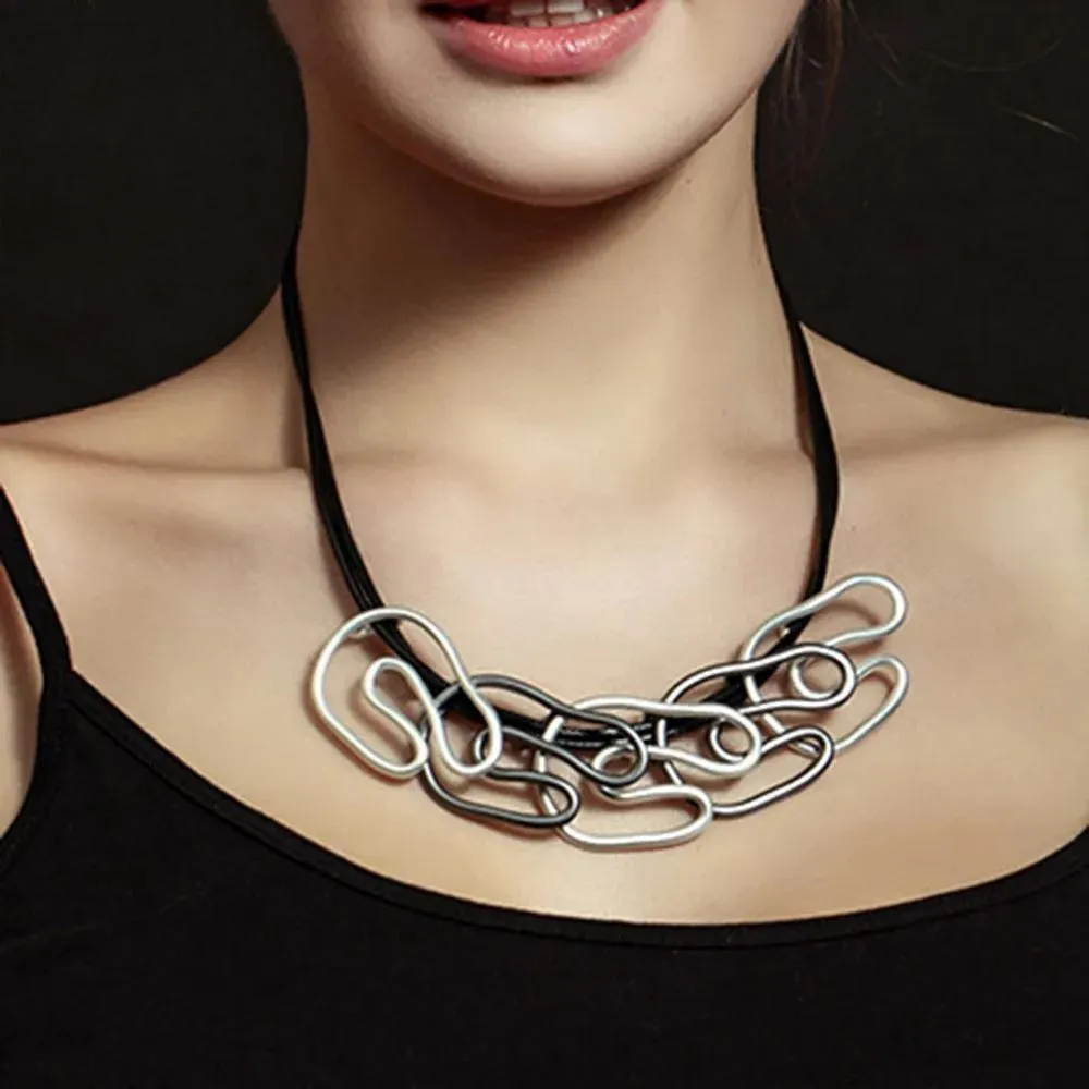Alloy Collar Necklace Suspension  Fashion Pendants Chokers Vintage Jewelry for Women