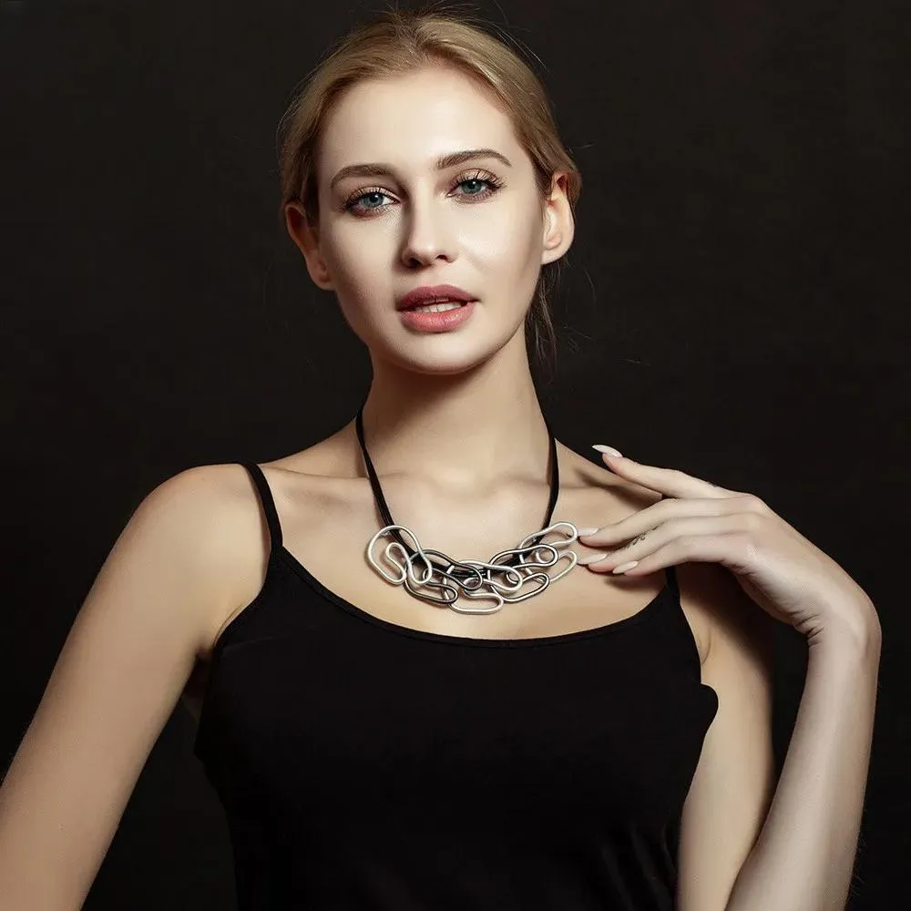 Alloy Collar Necklace Suspension  Fashion Pendants Chokers Vintage Jewelry for Women