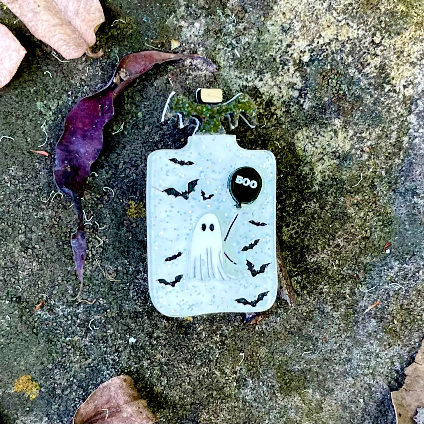 Boo bottle- Mini Brooch
