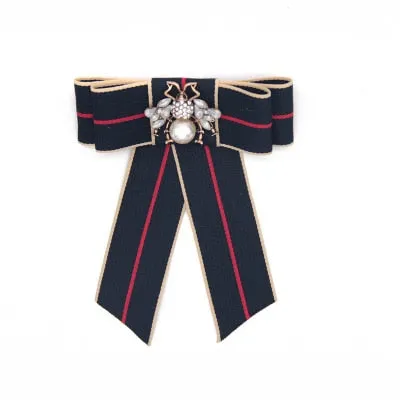 Bowknot Bows Cravat Bowtie Ribbon Pour Homme Neck Ties Pins And Brooches