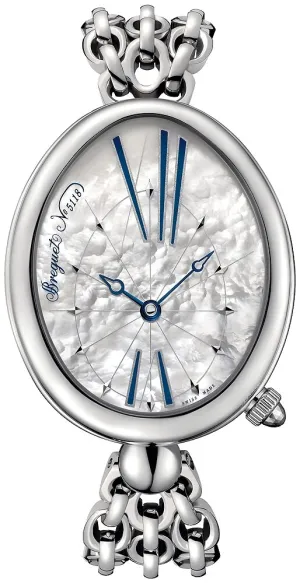 Breguet Reine De Naples Automatic Mother of Pearl Ladies Watch 8967ST/51/J50