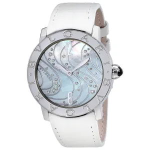 Bvlgari BVLGARI  Automatic White Mother of Pearl Diamond DialLadies Watch 102030