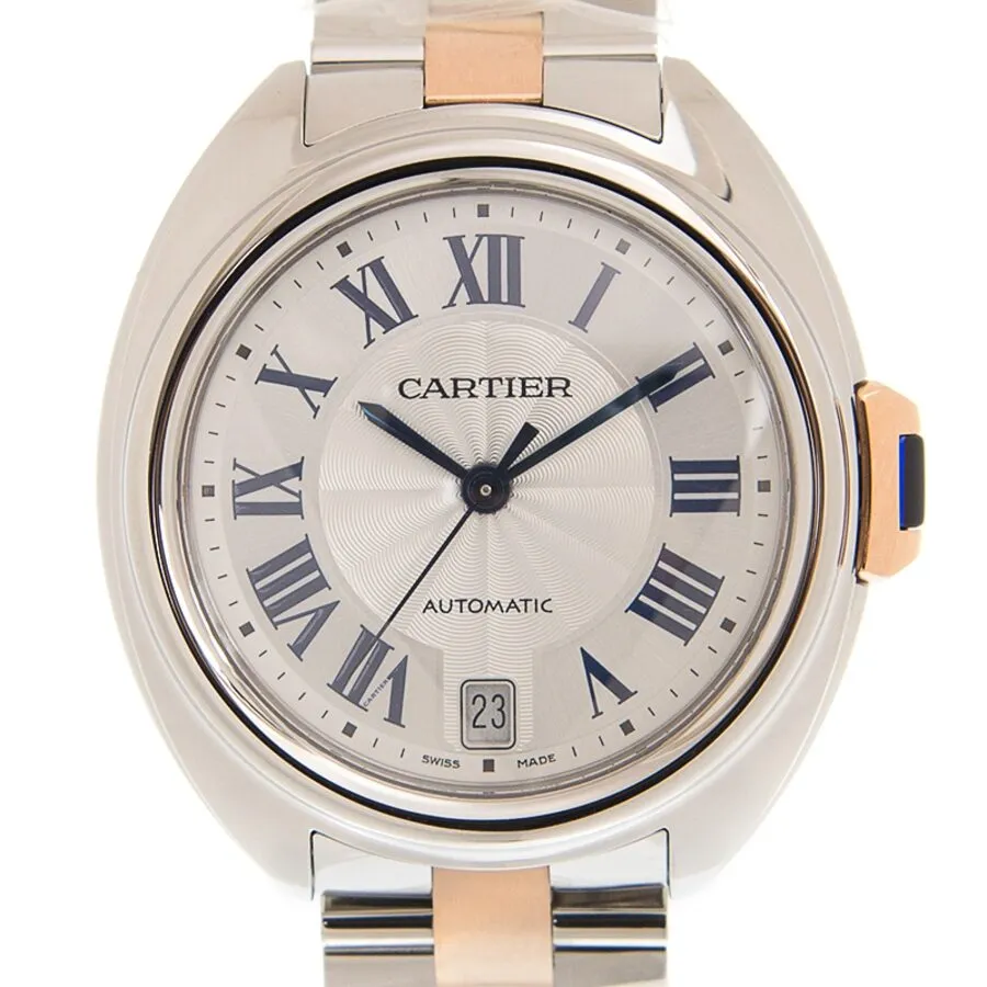 Cartier Balloon Bleu Automatic White Dial Unisex Watch W2CL0011