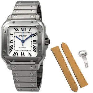 Cartier Santos De Cartier Medium Automatic Men's Watch WSSA0010