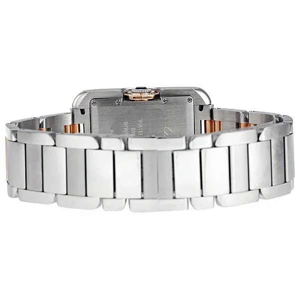 Cartier Tank Anglaise Automatic Silver Dial Watch W5310007