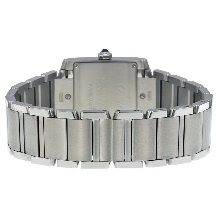 Cartier Tank Francaise Silver Dial Ladies Watch WE110007