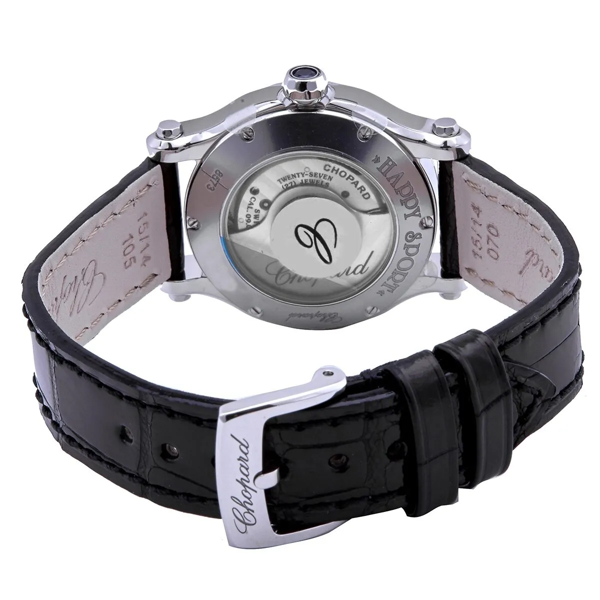 Chopard Happy Sport Automatic Silver Dial Ladies Watch 278573-3011