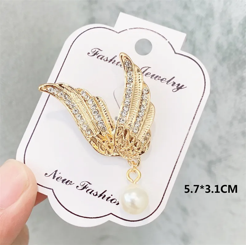 Crystal Brooches Luxury Vintage Geometric Brooch