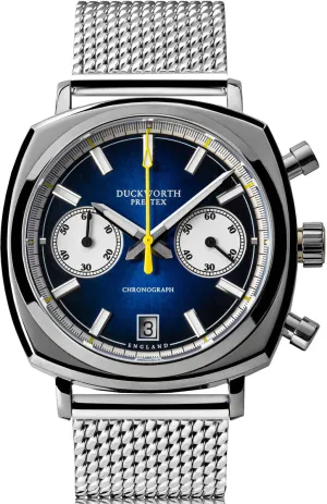 Duckworth Prestex 42 Blue Sunburst Mesh Bracelet