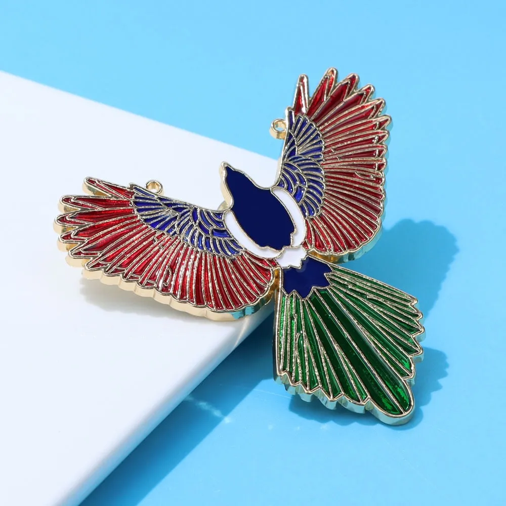 Enamel Eagle Lable Pin Animal Badges Fashion Brooch Women And Men