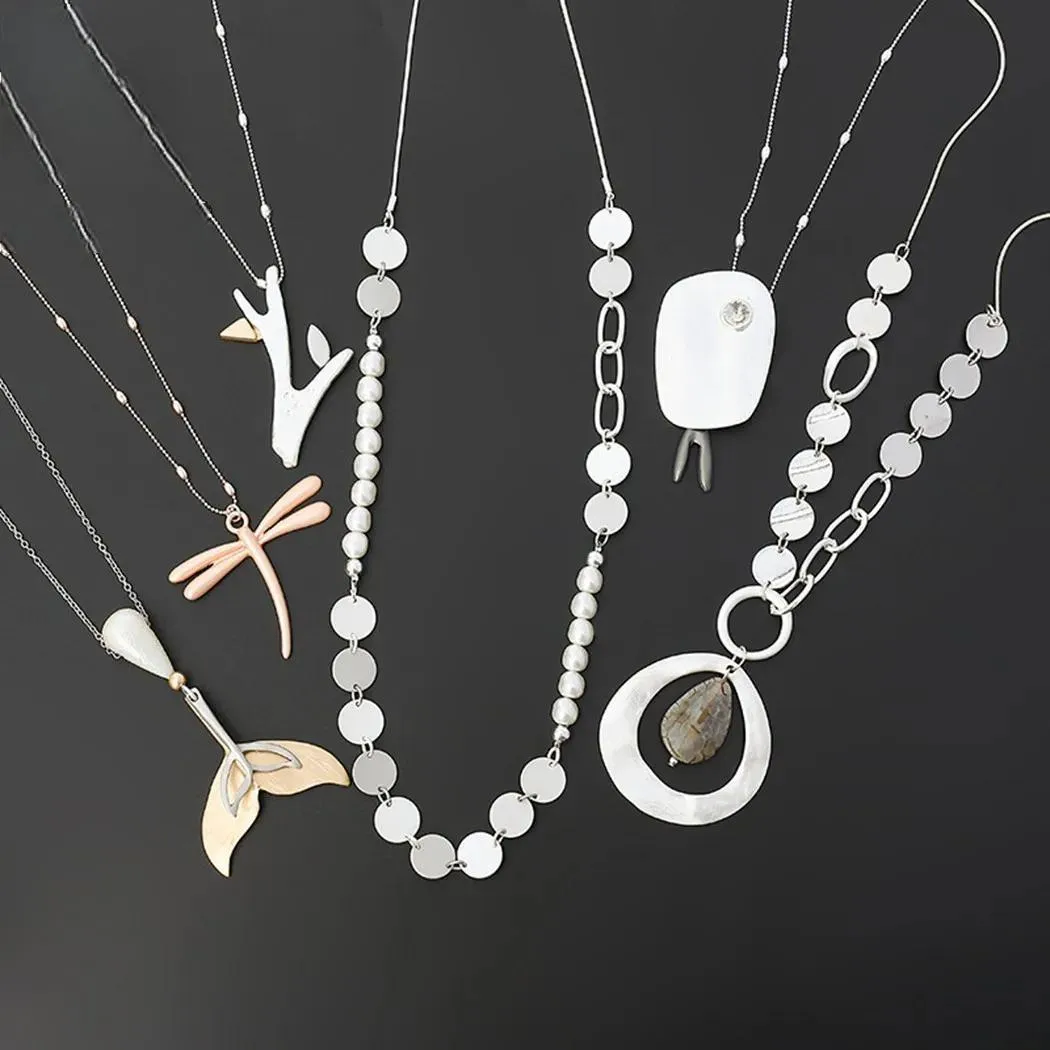 Fashion Goth Gold Color Dragonfly Suspension Pendants for Women