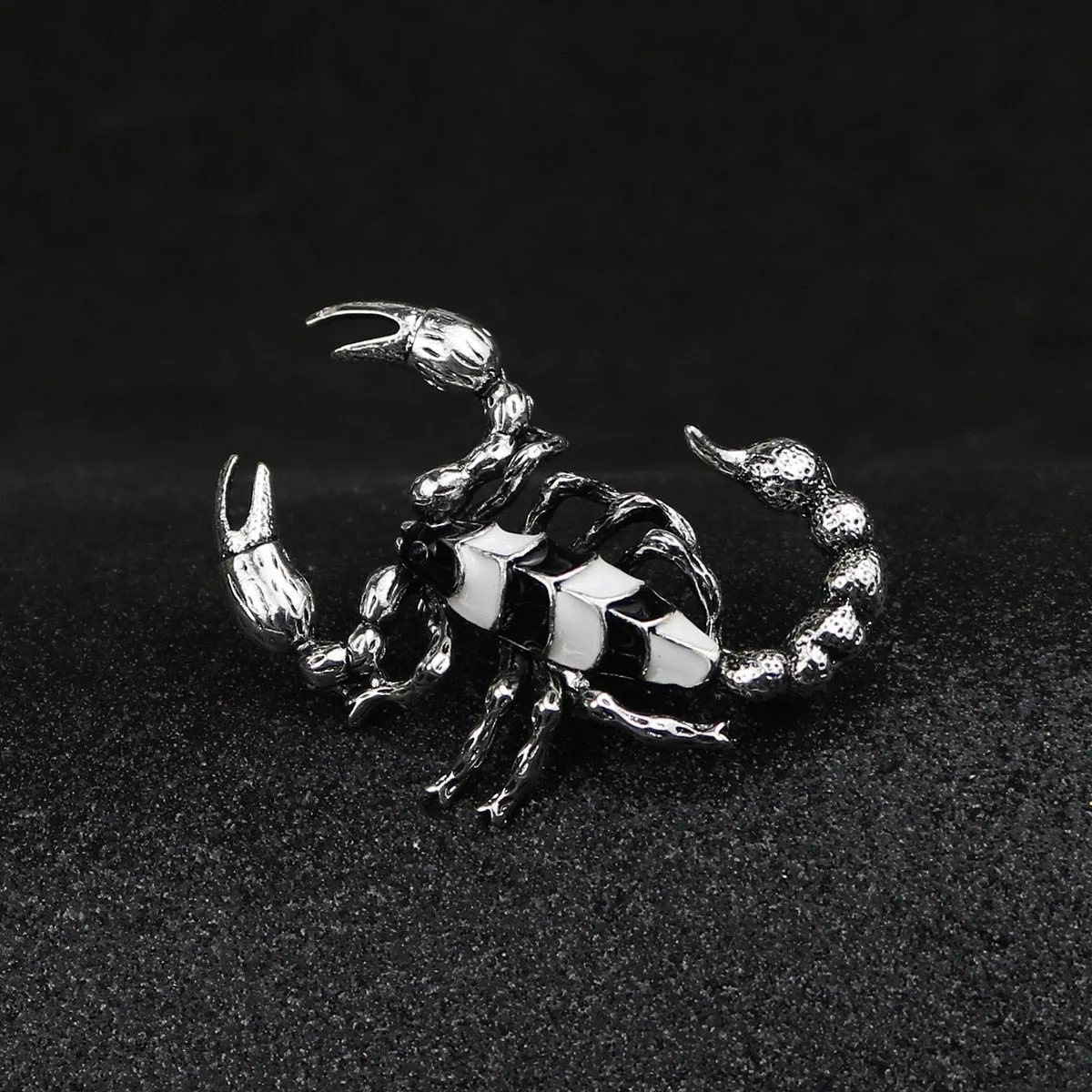 Fashion New Gold Silver Plated Enamel Scorpion Brooch