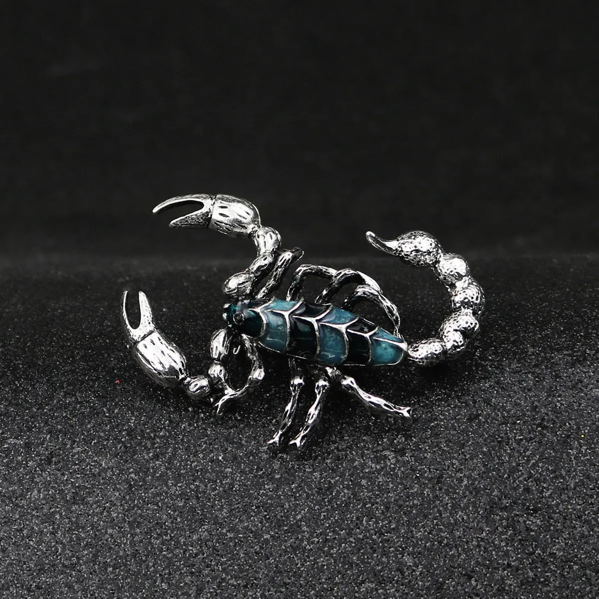 Fashion New Gold Silver Plated Enamel Scorpion Brooch