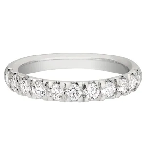 Flat Diamond Wedding Band .07CT Diamonds