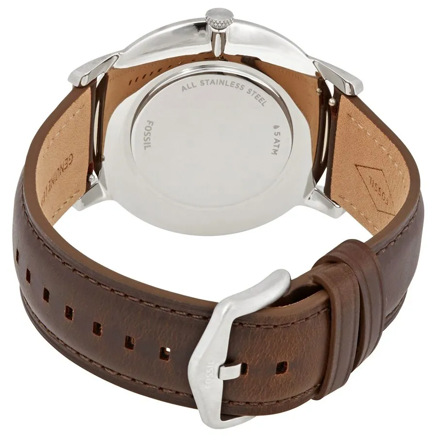 Fossil The Minimalist Cream Dial Men's Watch FS5439
