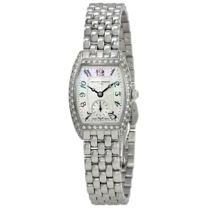 Frederique Constant Art Deco Mother of Pearl Silver Dial Ladies Diamond Watch FC- 235APW1TPV26B