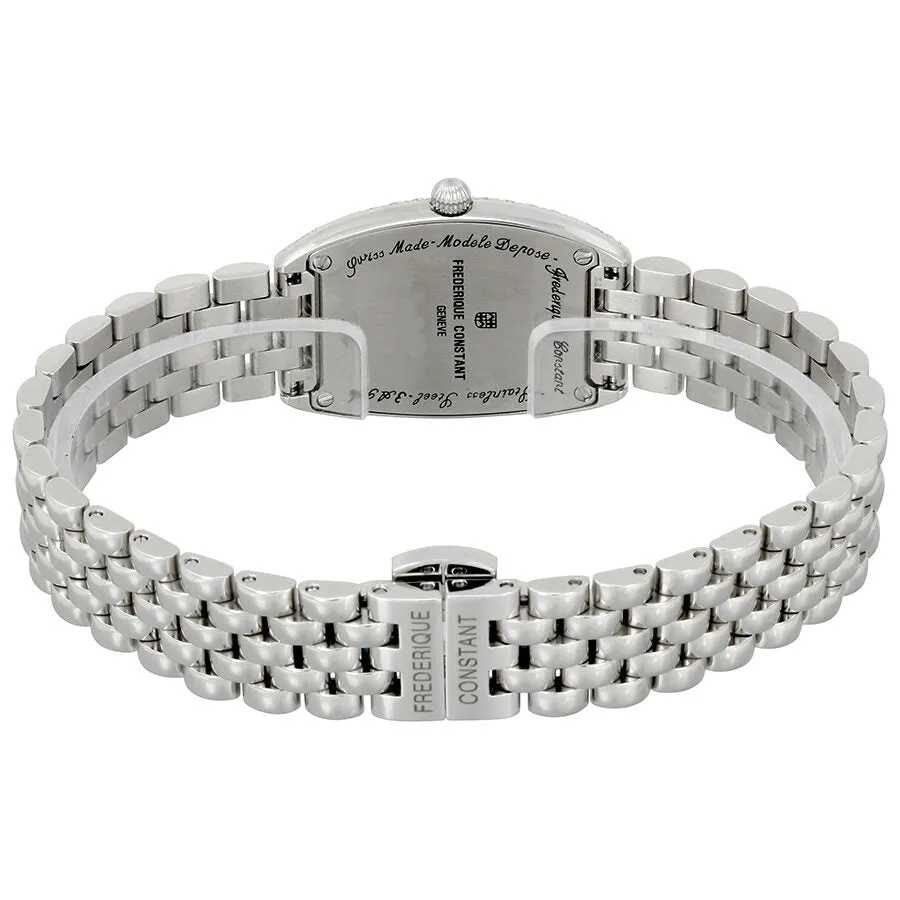 Frederique Constant Art Deco Mother of Pearl Silver Dial Ladies Diamond Watch FC- 235APW1TPV26B