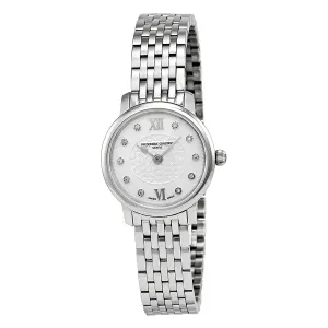 Frederique Constant Slim Line Mini Silver Dial Stainless Steel Watch FC-200WHDS6B