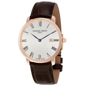 Frederique Constant Slimline Automatic Silver Dial Men's Watch 306MR4S4 FC-306MR4S4