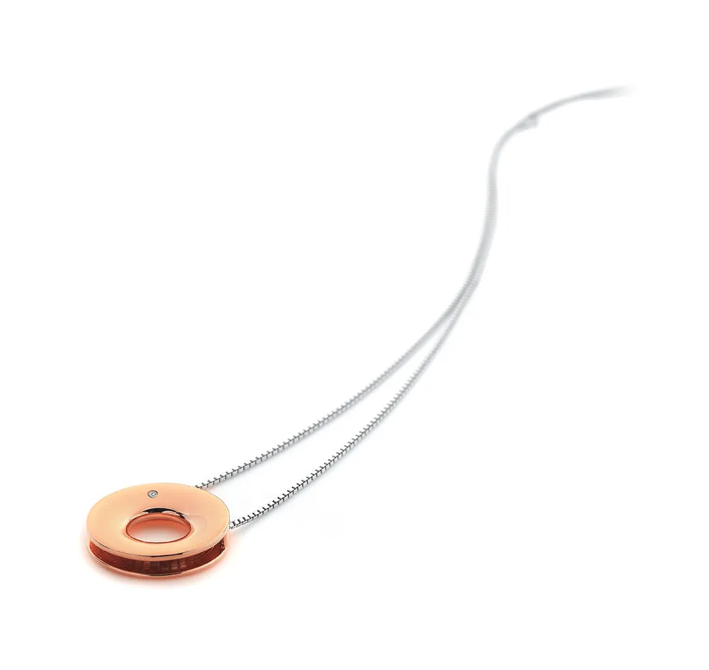 Hot Diamonds Emerge Open Circle Pendant