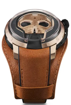 HYT Watches SKULL 48.8 Black DLC Pink Gold