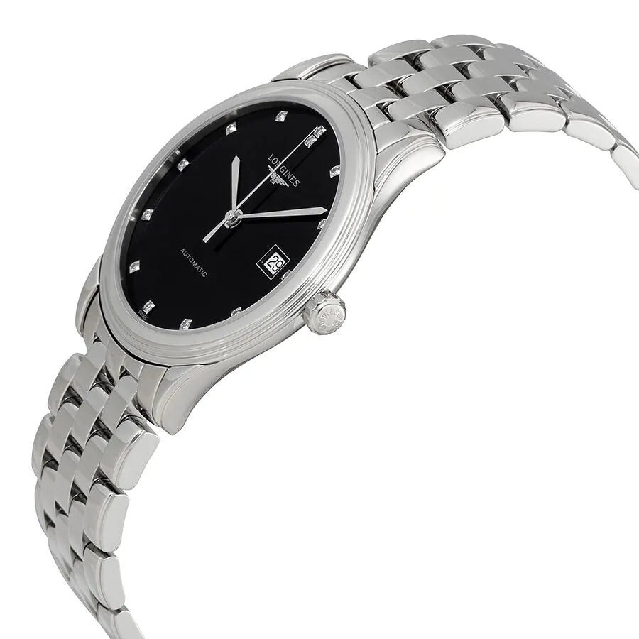 Longines Flagship Automatic Black Dial Stainless Steel Automatic Men's Watch L48744576