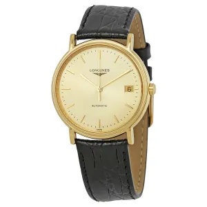 Longines Presence Automatic Gold Dial Ladies Watch L48212322