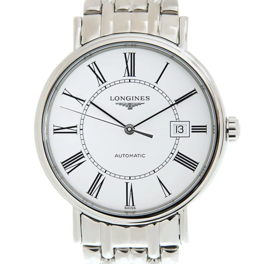 Longines Presence Automatic White Dial Unisex Watch L4.922.4.11.6