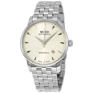 Mido Baroncelli II Automatic Beige Dial Men's Watch M8600.4.14.1