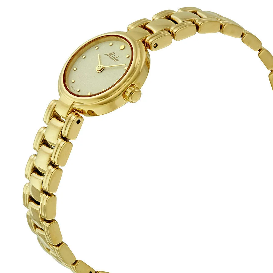 Mido Romantique Gold Dial Ladies Watch M2132.3.12.1