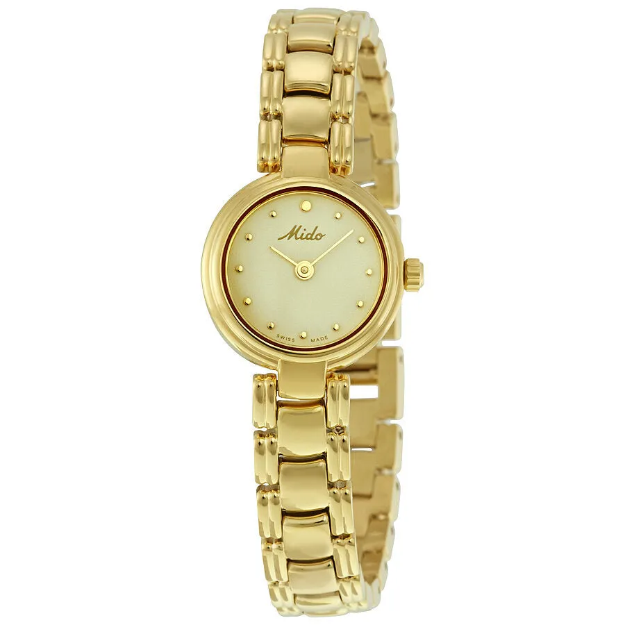 Mido Romantique Gold Dial Ladies Watch M2132.3.12.1