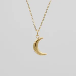 Mini Crescent Moon Necklace