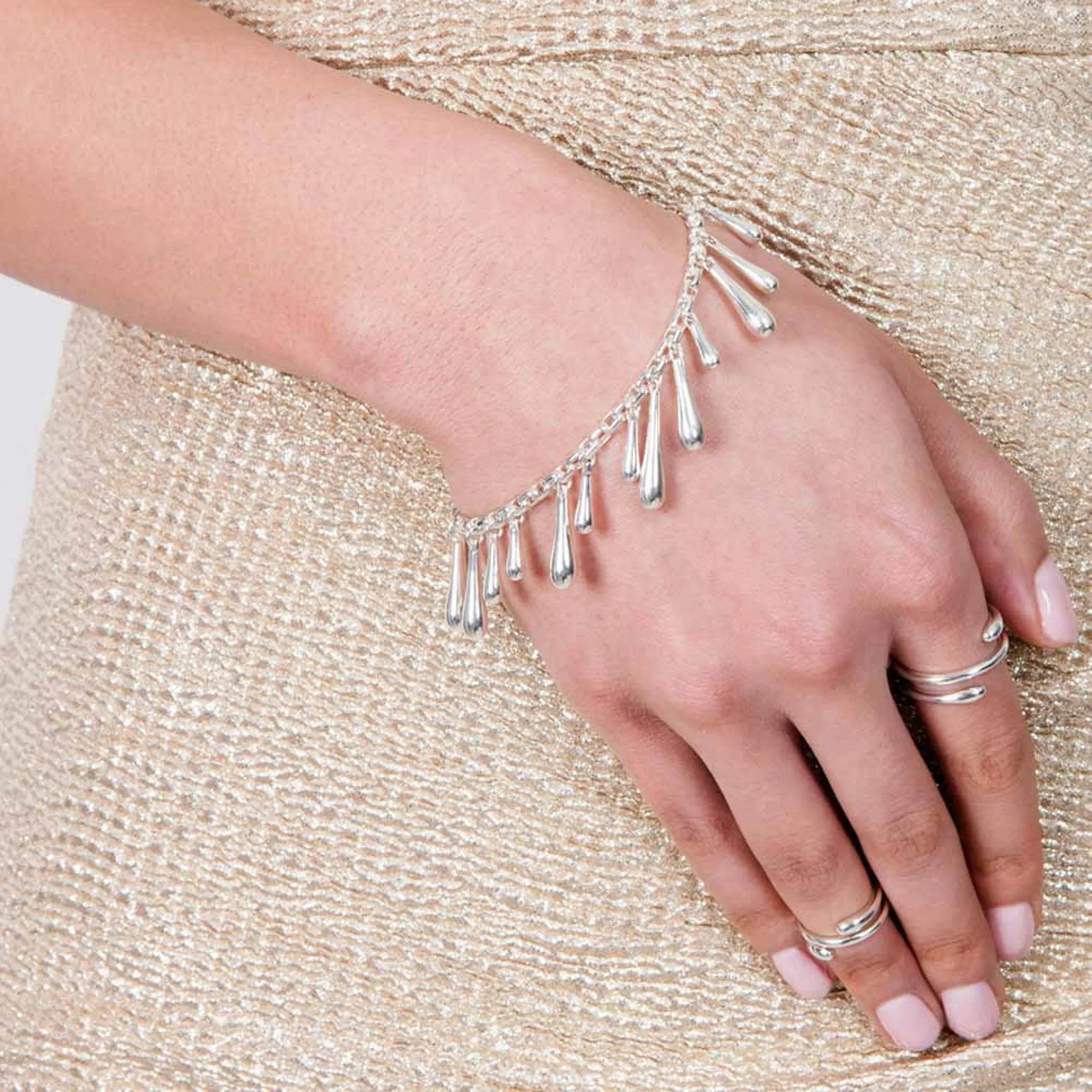 Multi Drop Bracelet