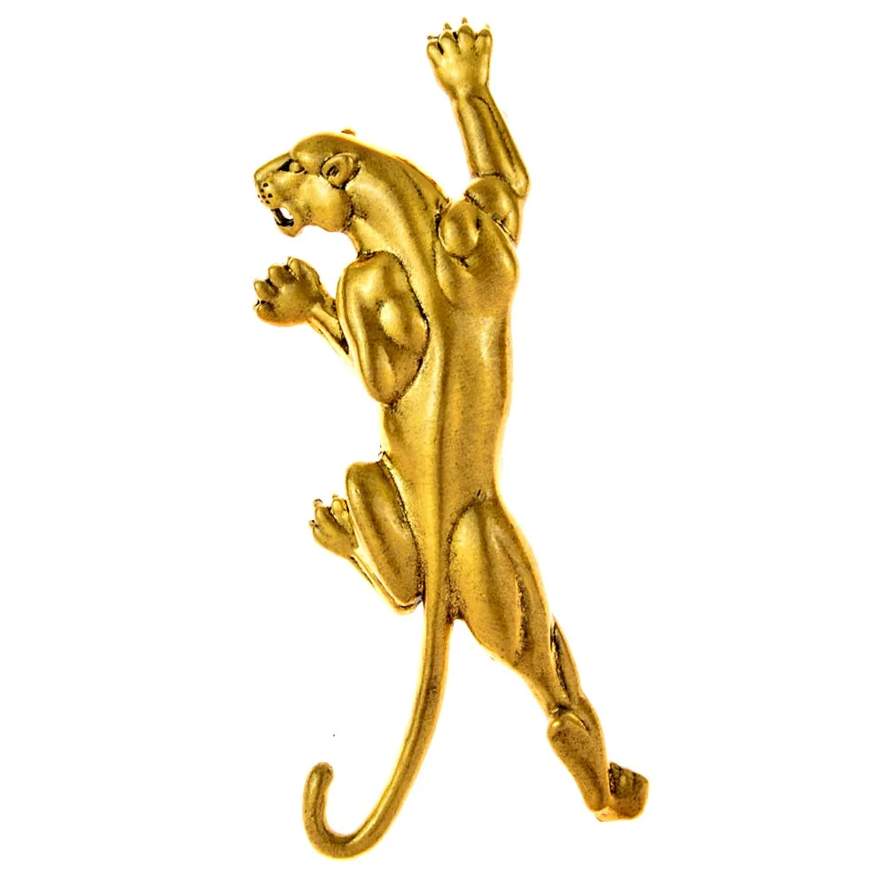 Muscle Tiger Brooches For Men Vivid Cute Animal Leopard Pins Brooch