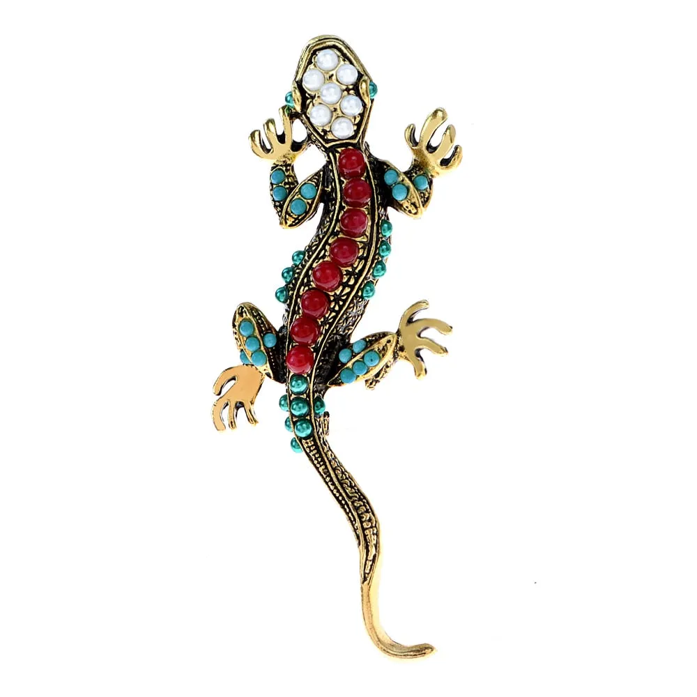 New Arrival Vintage Lizard Brooch Women And Men