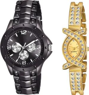 Niyati Nx New Fashion Analog Watch  - For Couple