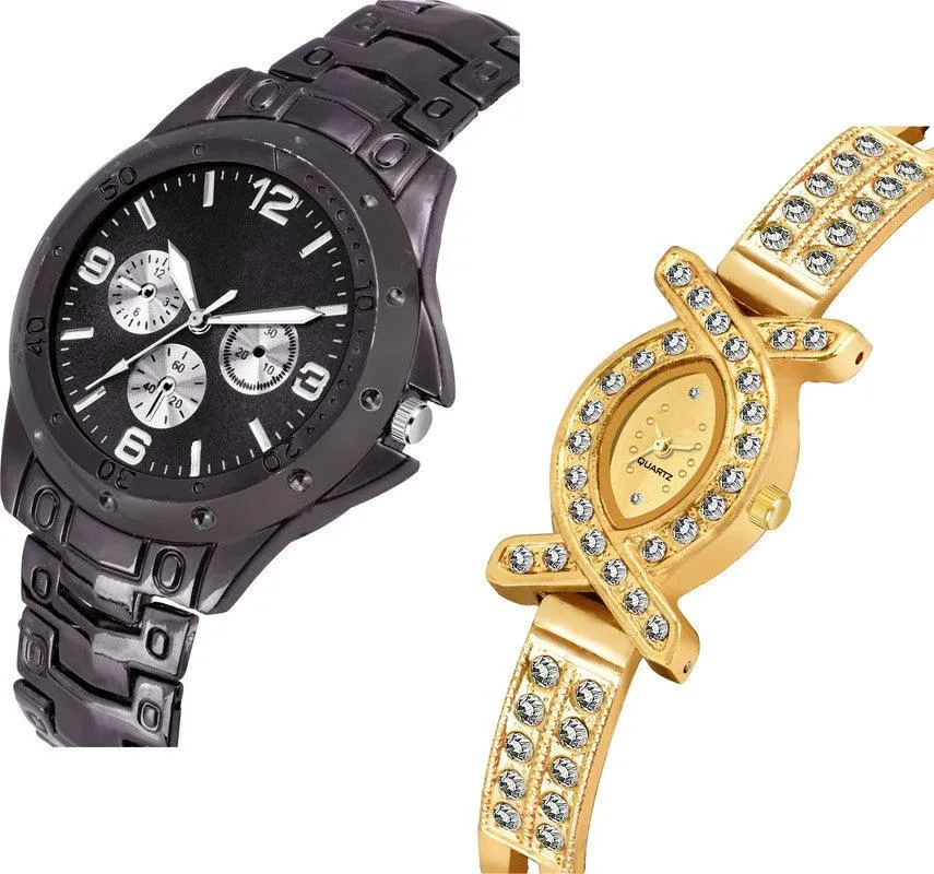 Niyati Nx New Fashion Analog Watch  - For Couple