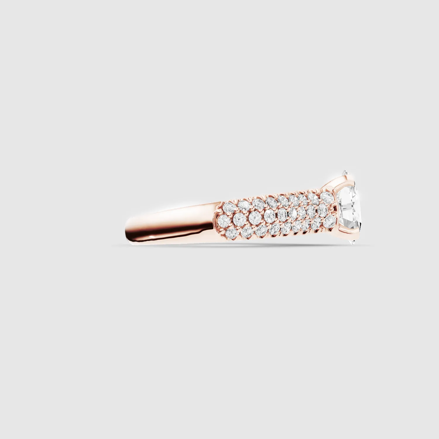 Oasis Solitaire Ring-Oval