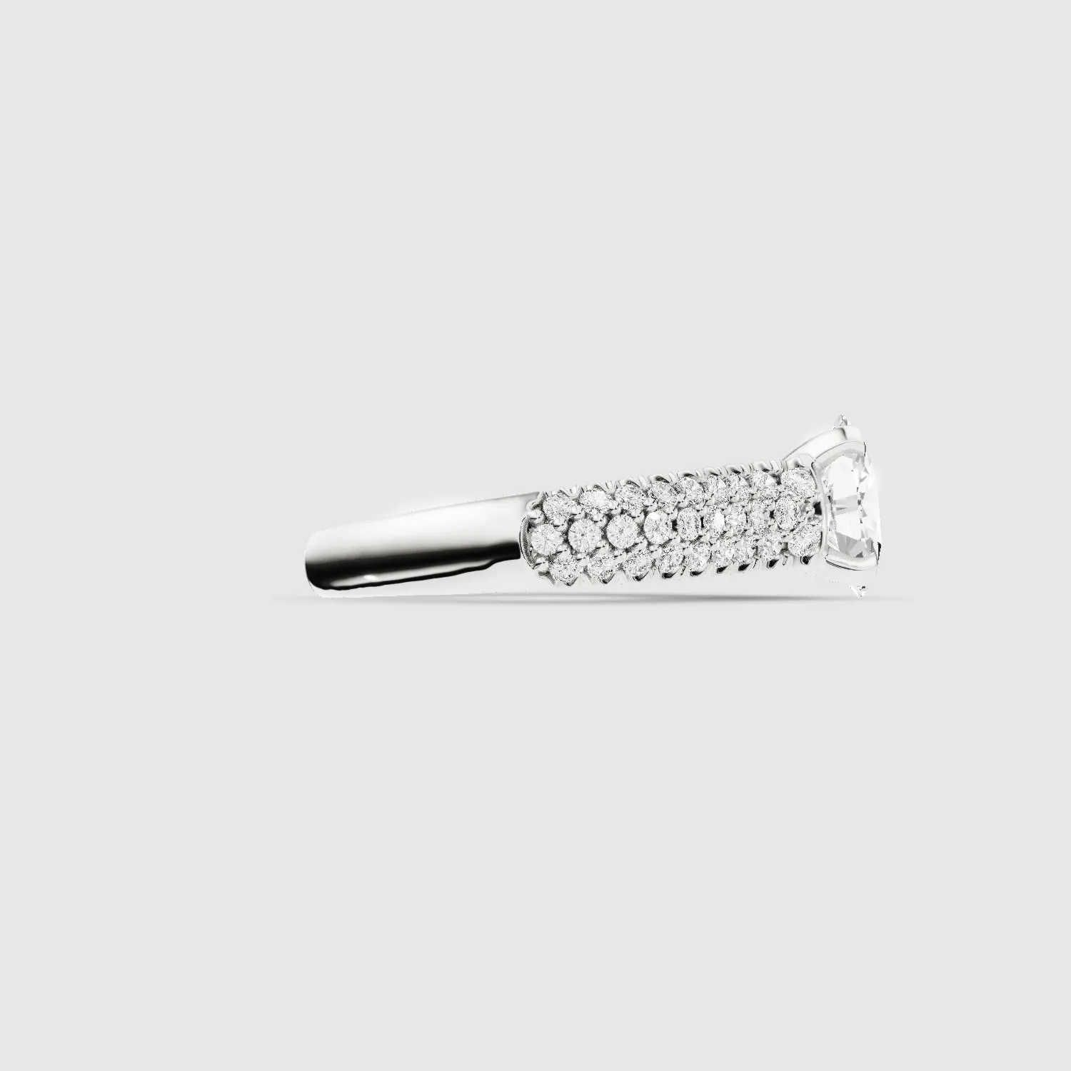 Oasis Solitaire Ring-Oval