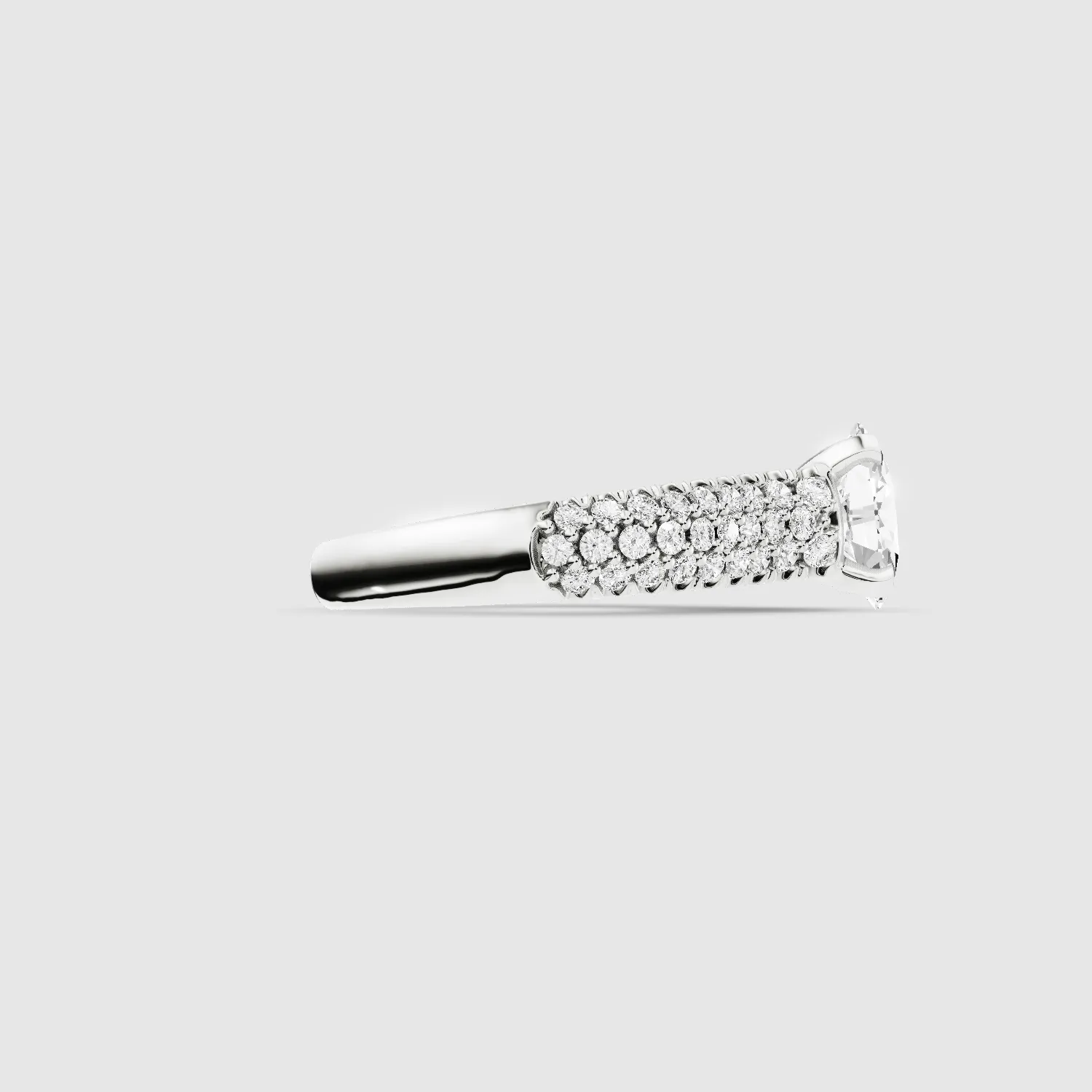 Oasis Solitaire Ring-Oval