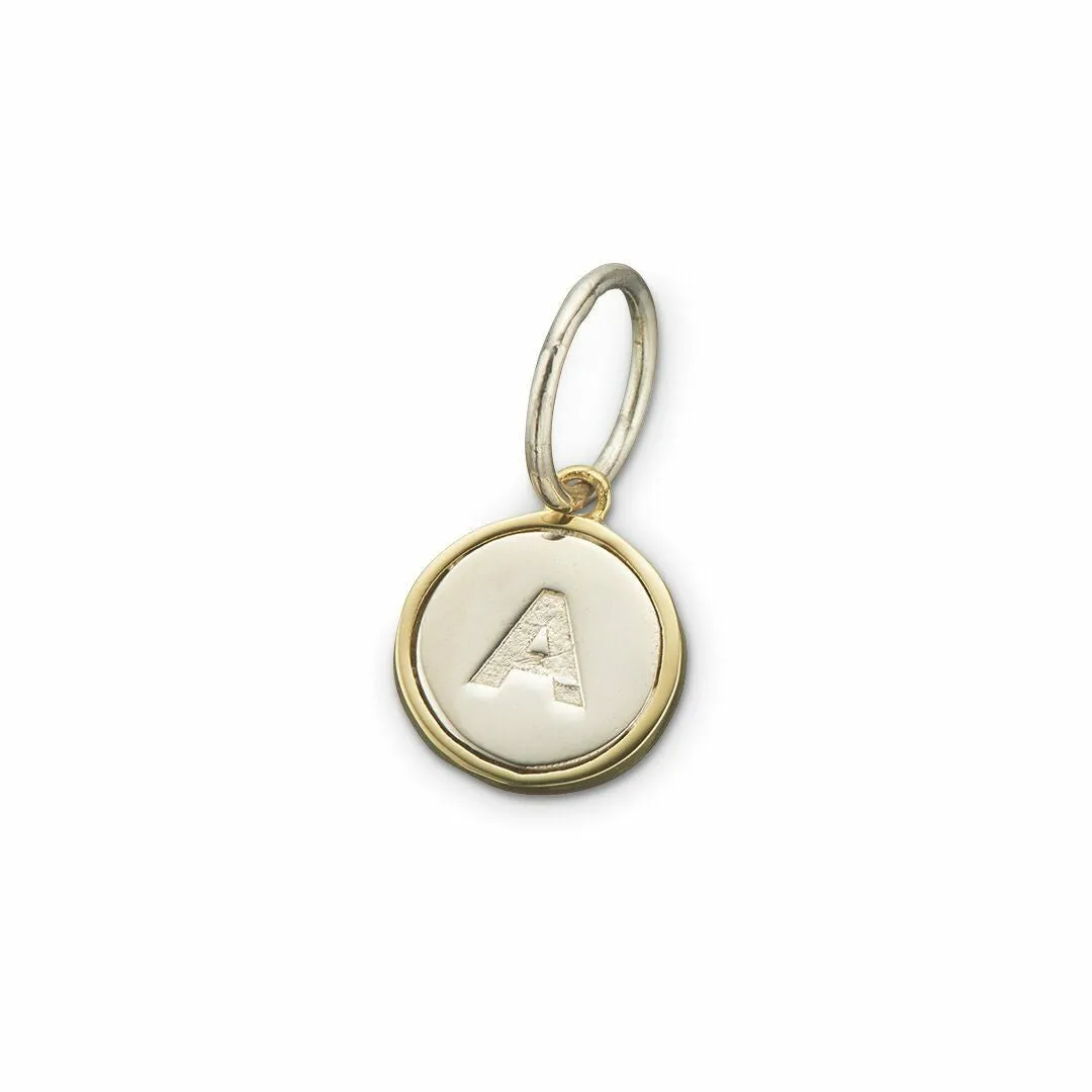 Palas Dainty Initial Charm