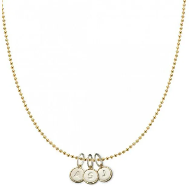 Palas Dainty Initial Charm